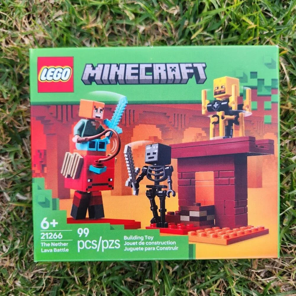 NEW 21266 LEGO Minecraft The Nether Lava Battle Toy Building Set Alex, Wither Sk - Picture 11 of 15